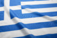 beautiful greek flag